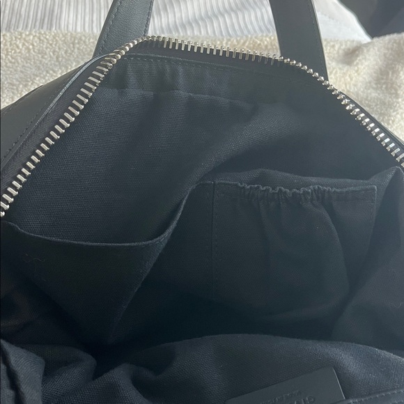 Givenchy Black Leather Bag with Silver Accents - Picture 8 of 9